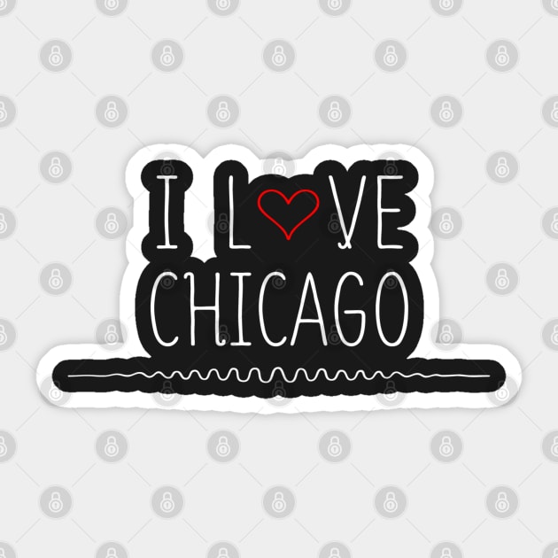 Chicago Love Sticker by designspeak